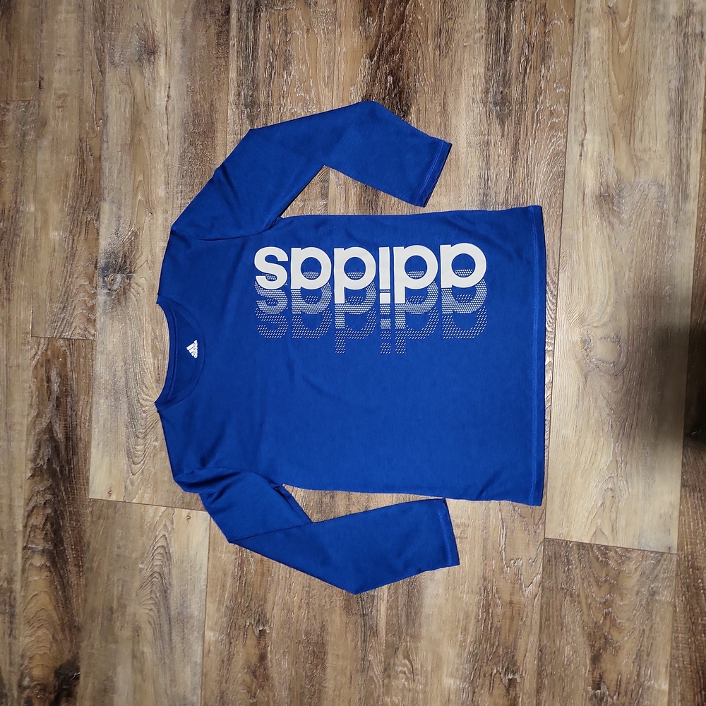 Adidas long sleeve tee - youth medium (10/12)